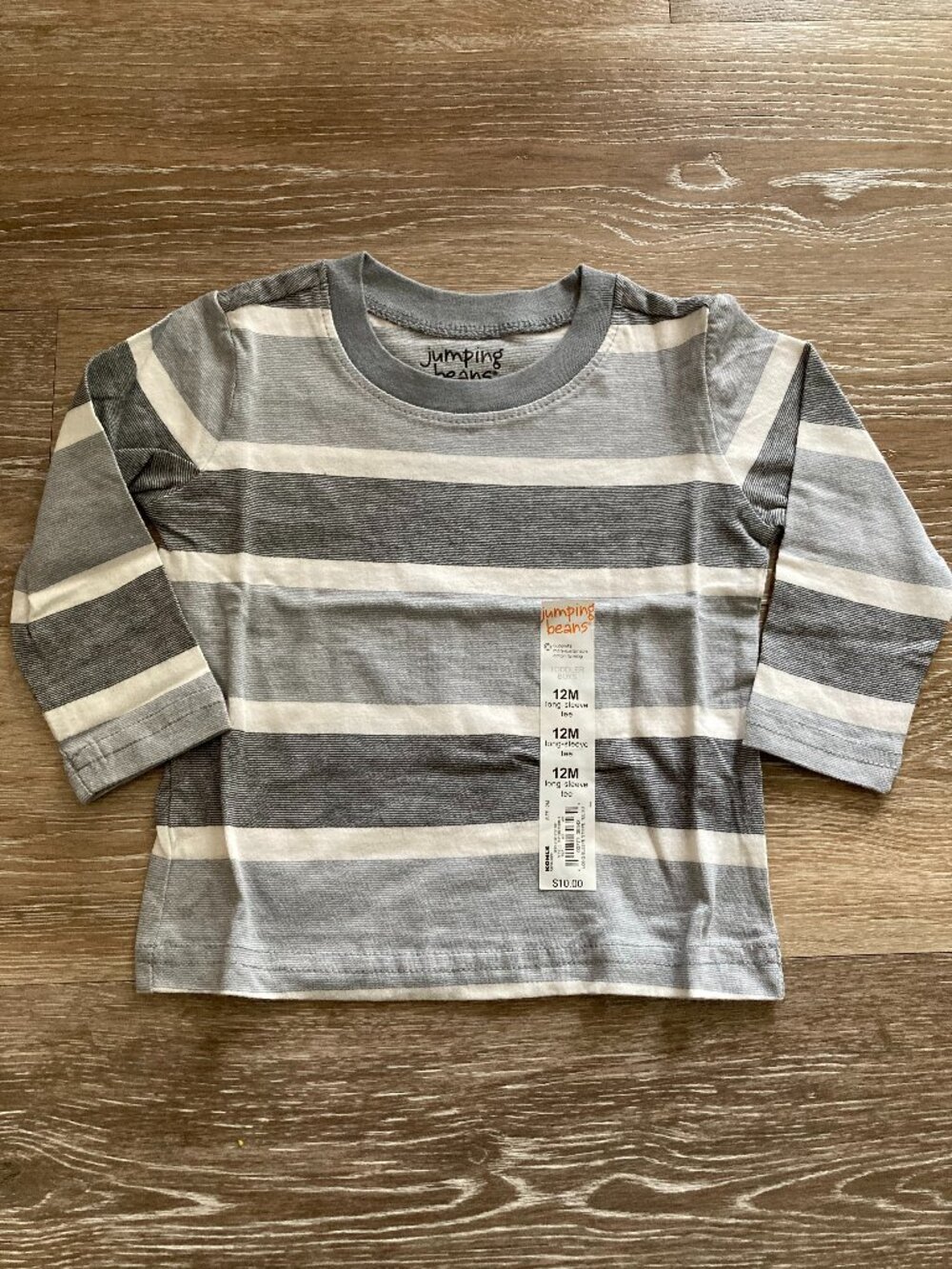 Jumping Beans Striped Long Sleeve Size 12mo